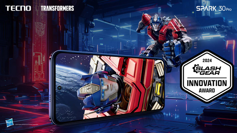 TECNO SPARK 30 Pro TRANSFORMERS Edition