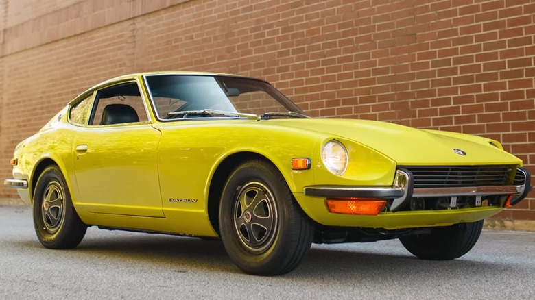 Yellow Datsun 240Z