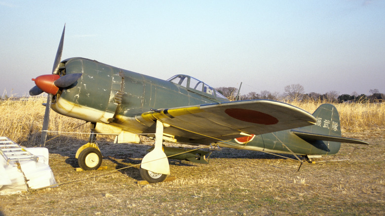 Nakajima Ki-84 on runway