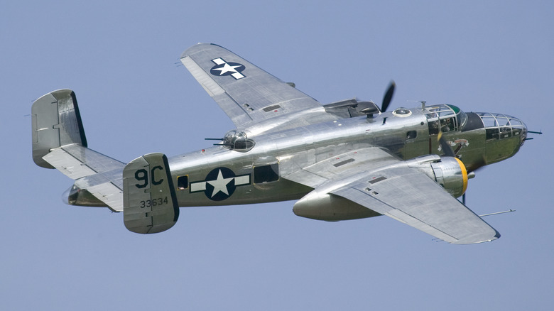 Silver Mitchell B25