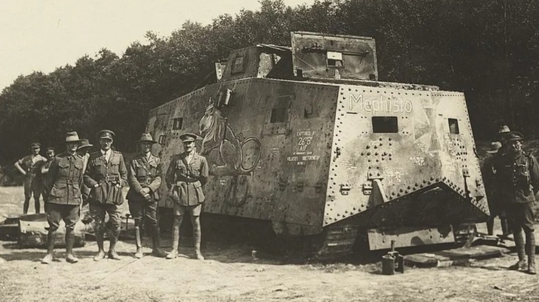 sturmpanzerwagen a7v german tank