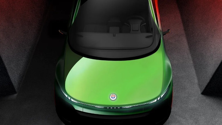 Fisker Pear front top view