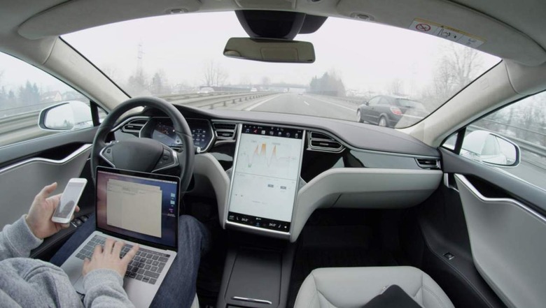 Tesla self driving