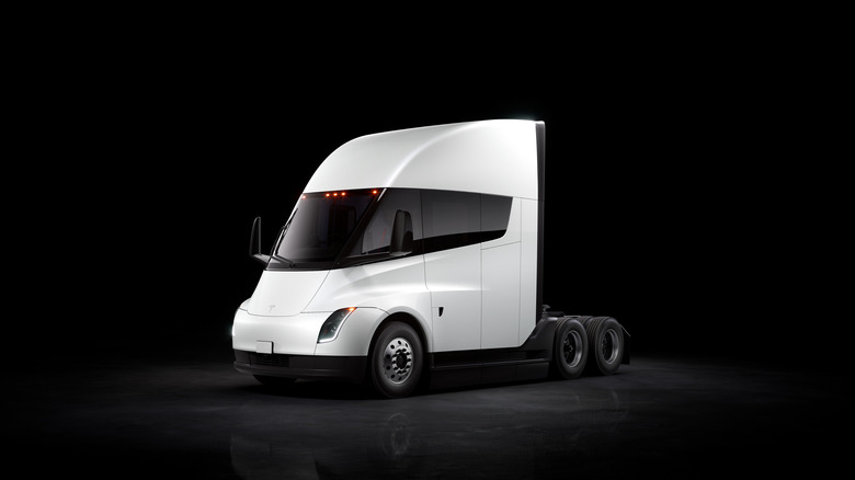 A Tesla Semi