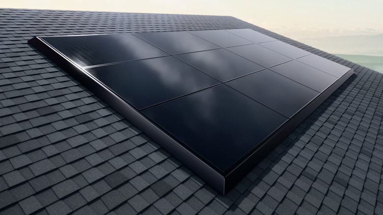 tesla solar panel