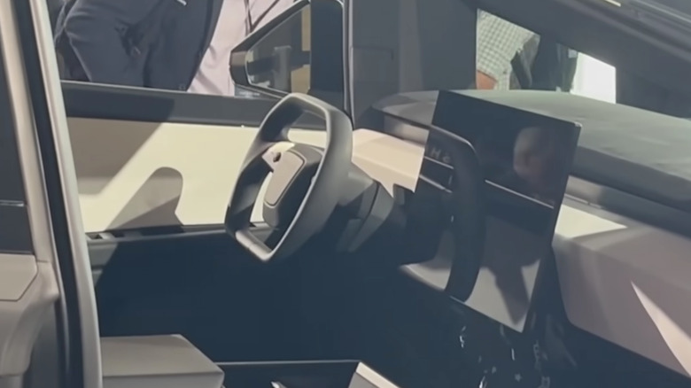 Tesla Cybertruck interior