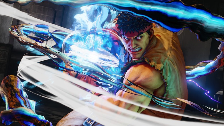 street fighter 5 ryu hadouken