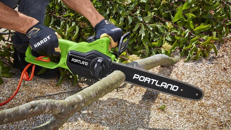 Portland electric chainsaw