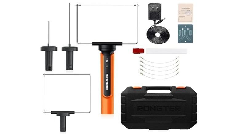 Rongter foam cutter kit featuring multiple cutting blades and accessories