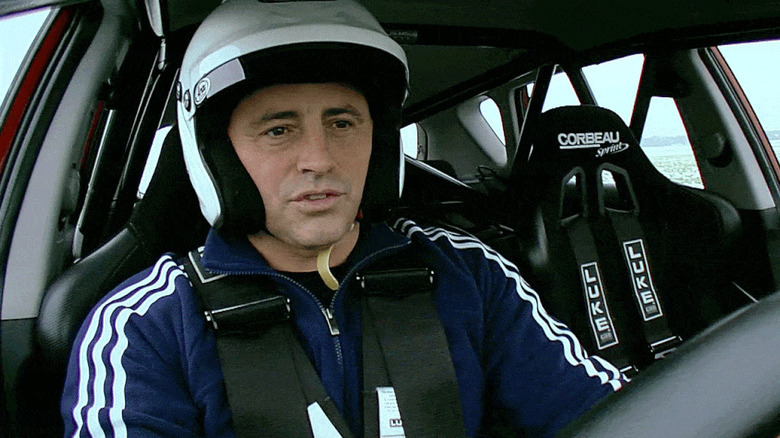 Matt LeBlanc in car