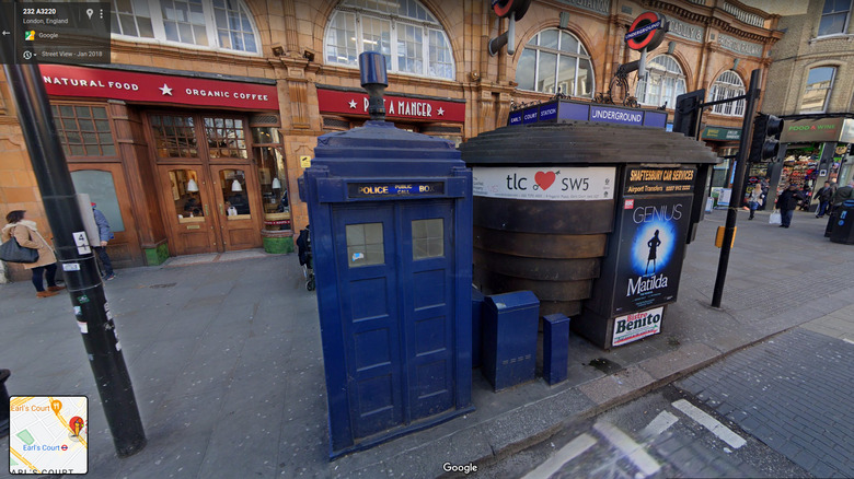 TARDIS in London