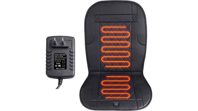 A Kingleting heated seat cushion