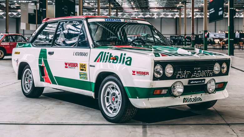 Fiat 131 Abarth at Stellantis Heritage Hub