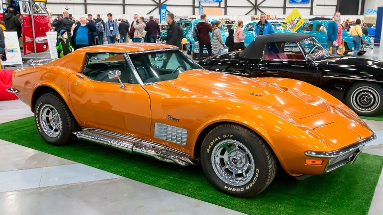 Orange 1969 Corvette Stingray L88