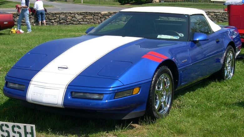 Blue 1996 Corvette Grand Sport