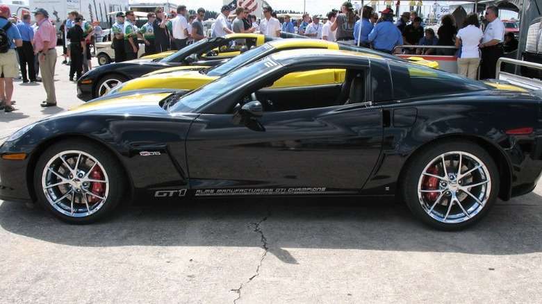 Black 2009 Chevrolet Corvette GT1 Championship Edition