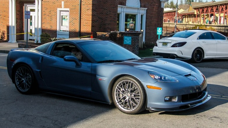 Blue 2011 Chevrolet Corvette Z06 Carbon Limited Edition