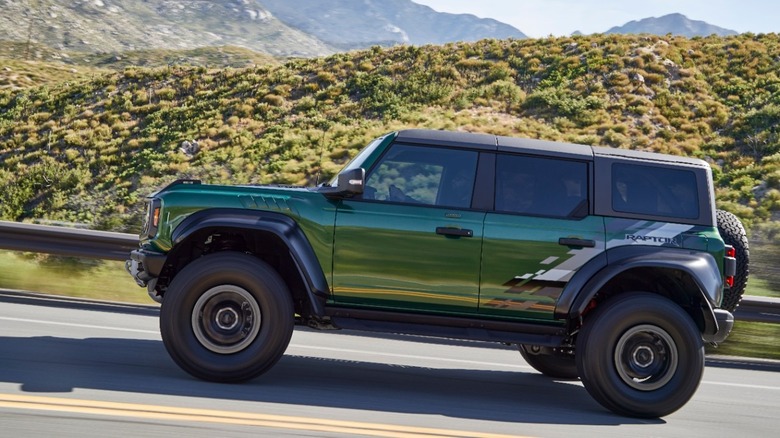 Ford Bronco Raptor in Eruption Green