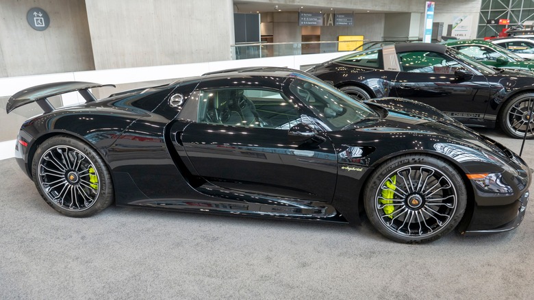  Black Porsche 918 Spyder