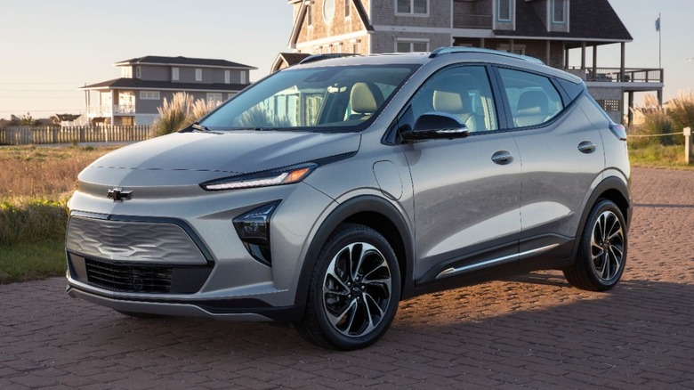 Chevrolet Bolt EUV at sunrise