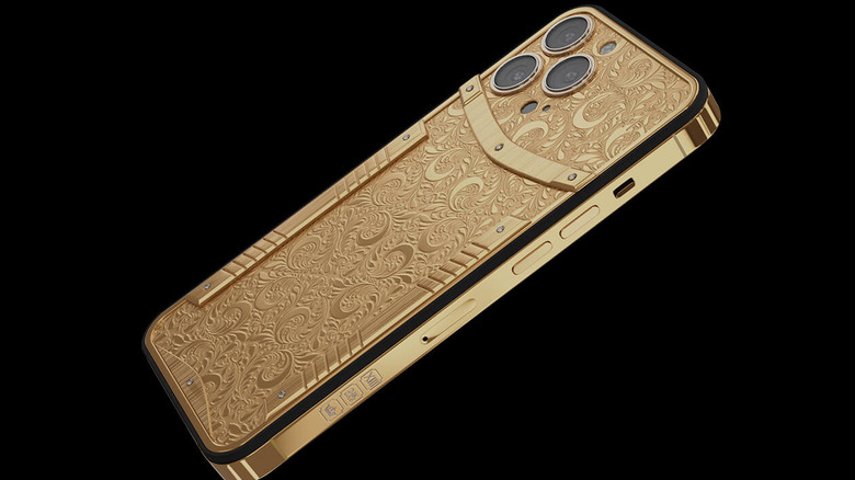 Caviar iPhone 13 Pro Victory Pure Gold