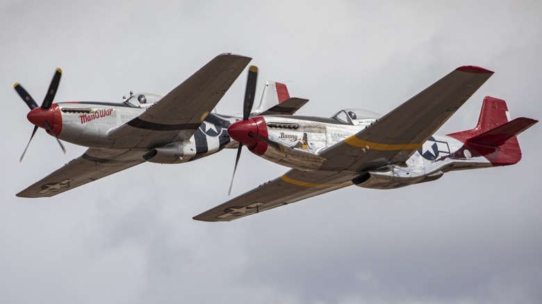 P-51 Mustangs