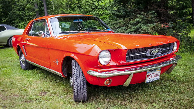 Ford Mustang at car meet