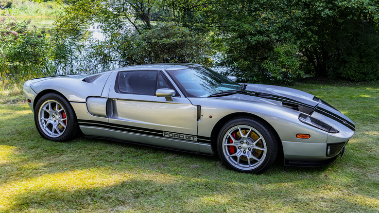 2005 Ford GT at car event