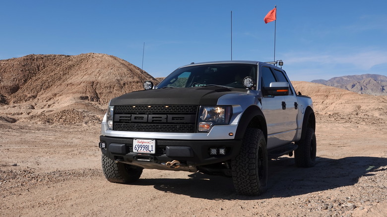 Ford SVT Raptor driving off-road