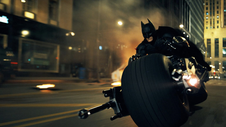 Batman on the Bat Pod