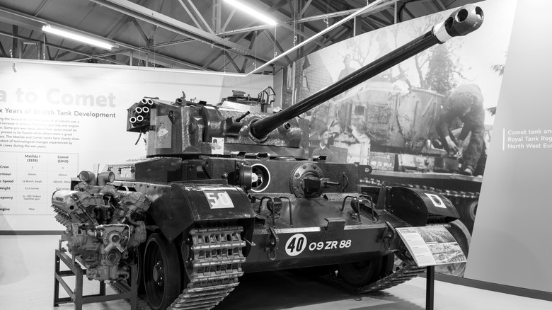 Boyscouts in a Comet Cruiser Tank