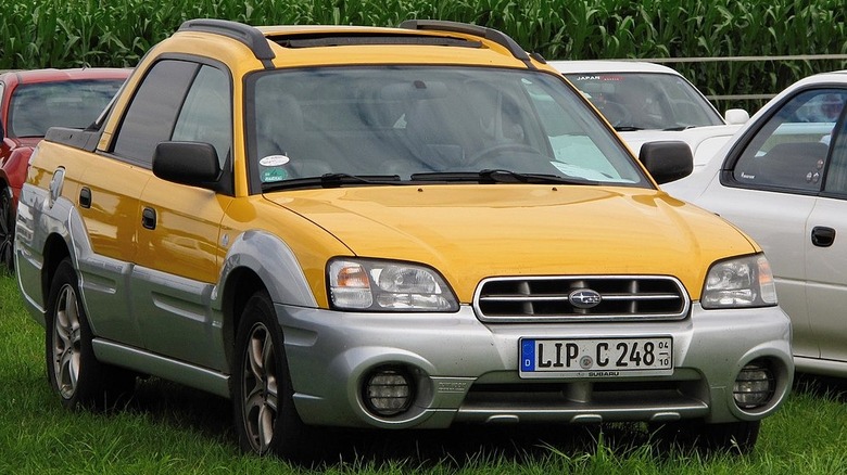 Subaru Baja in lot