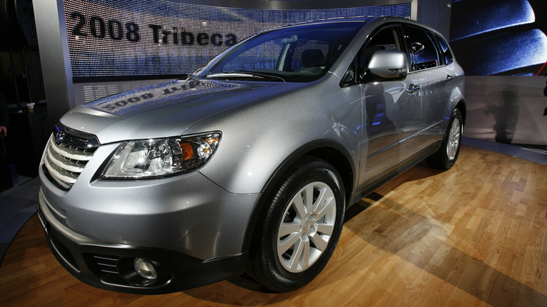 2008 Subaru Tribeca on display