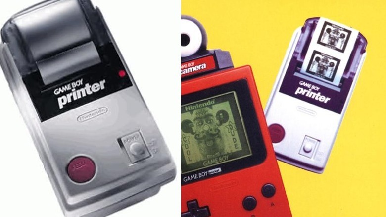 A Game Boy Printer and and the Game Boy Camera