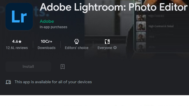 adobe lightroom