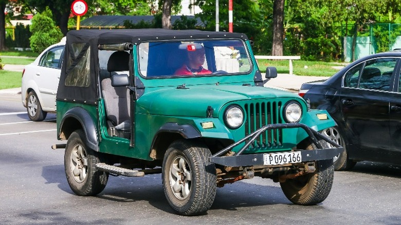 Green 1955-83 Jeep CJ-5