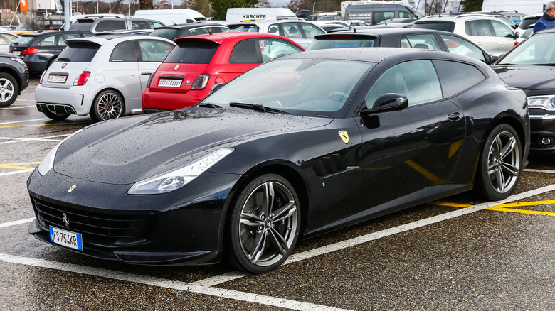 Ferrari GTC4Lusso in parking lot