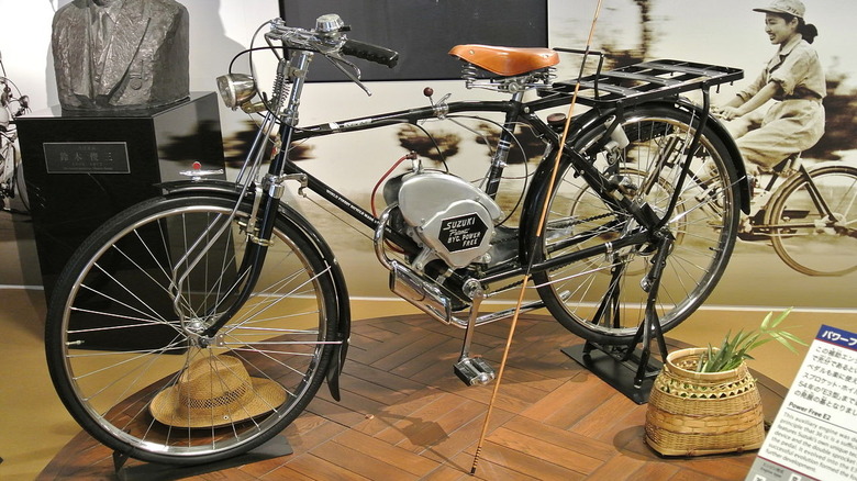 A Suzuki Power Free in the museum