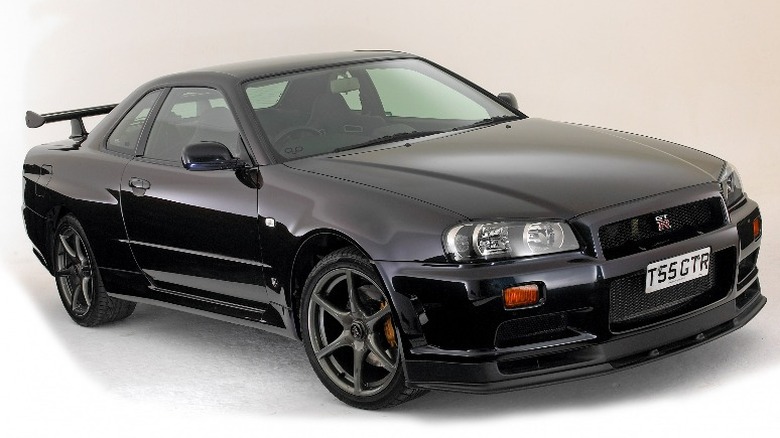 Black Nissan Skyline GT-R