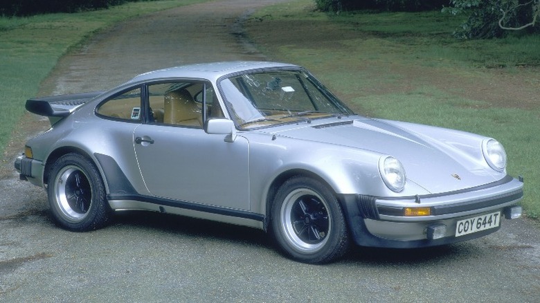 Porsche 911 Turbo silver