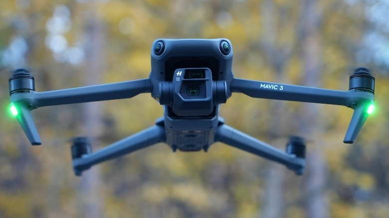 Blue DJI Mavic 3