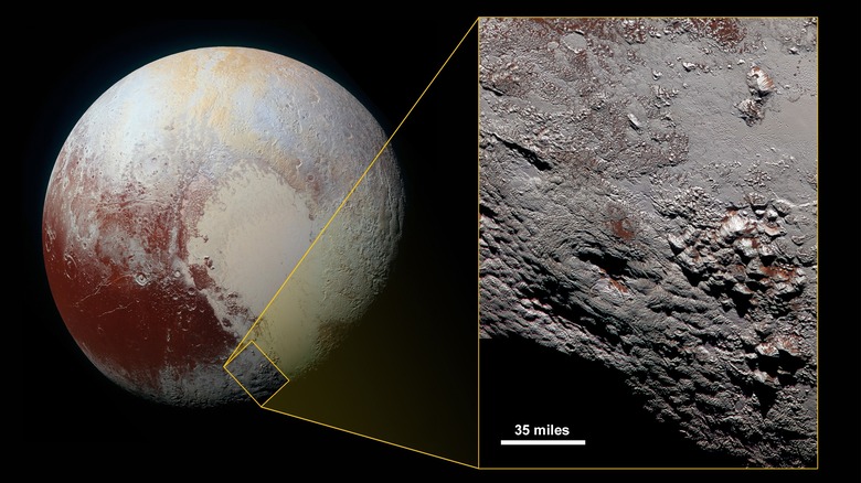 Pluto's ice volcanoes