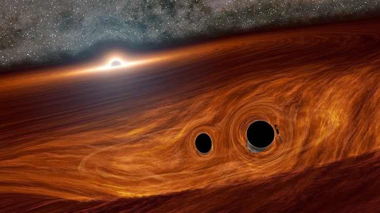 Black hole merger