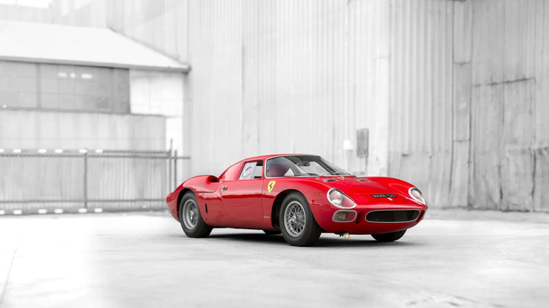 Ferrari 250 LM with industrial background