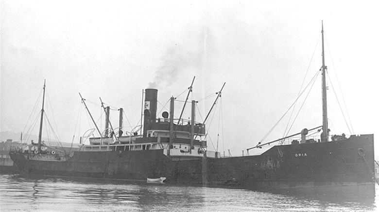 SS Oria at sea