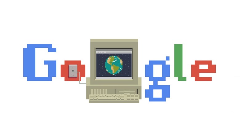 World Wide Web doodle