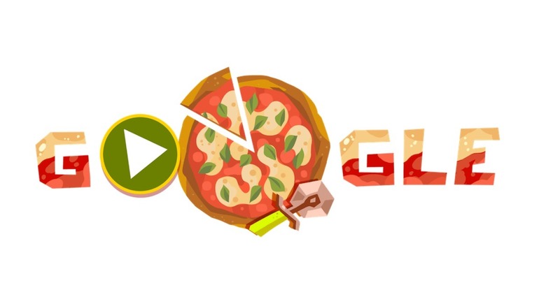 Pizza Google doodle