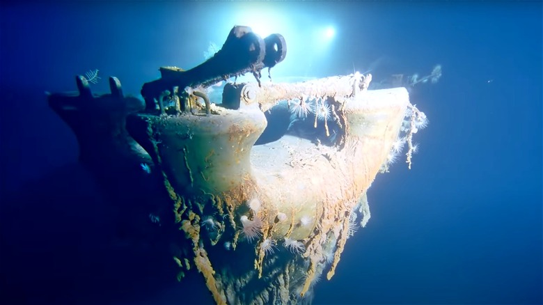 The Bismarck wreck