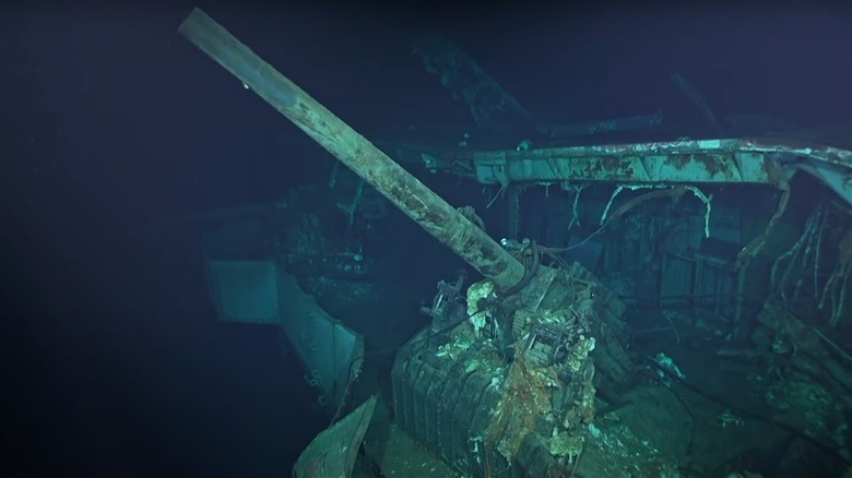 Wreck of USS Hornet