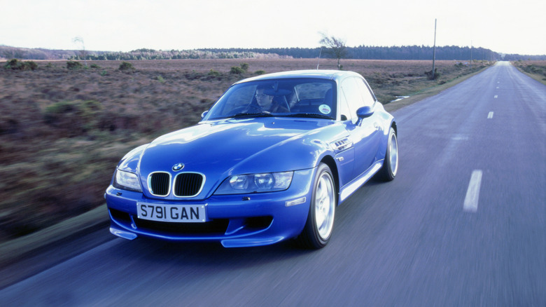 a BMW M Coupe